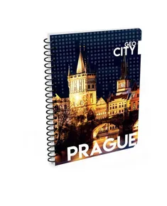 Doppeldrahtblock A6 Soft GEO CITY Prag